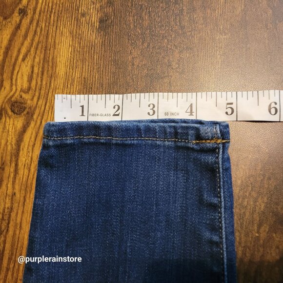 Madewell Jeans Size 27 Skinny Curvy High Rise Tummy Control Sussex Wash MB354 - Picture 12 of 13